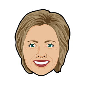 Hillary vs Trump - Stickers for iMessage messages sticker-0