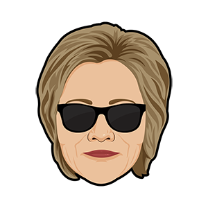 Hillary vs Trump - Stickers for iMessage messages sticker-8
