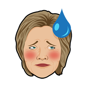 Hillary vs Trump - Stickers for iMessage messages sticker-9