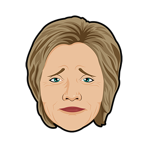 Hillary vs Trump - Stickers for iMessage messages sticker-1