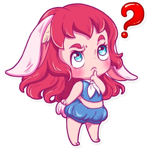 Cute Bunny iMessage stickers messages sticker-5