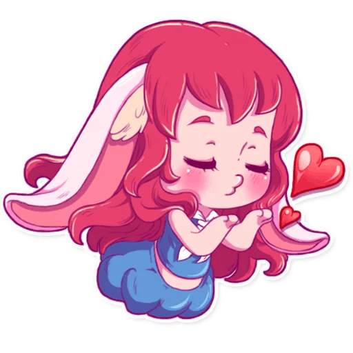 Cute Bunny iMessage stickers messages sticker-2