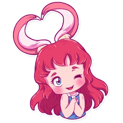 Cute Bunny iMessage stickers messages sticker-0