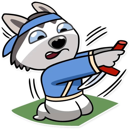 Bad Husky iMessage stickers messages sticker-11