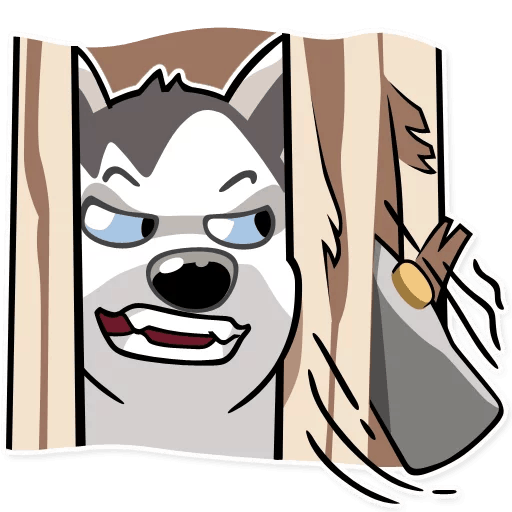 Bad Husky iMessage stickers messages sticker-9