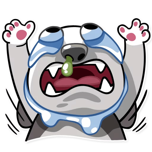 Bad Husky iMessage stickers messages sticker-3