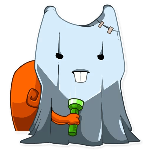 Villain Squirrel - Halloween iMessage stickers messages sticker-7
