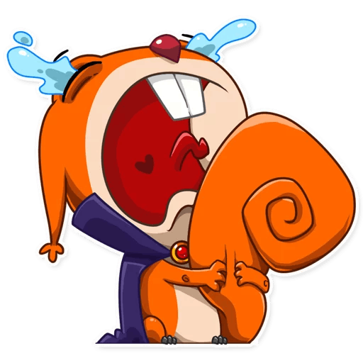 Villain Squirrel - Halloween iMessage stickers messages sticker-3