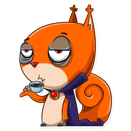 Villain Squirrel - Halloween iMessage stickers messages sticker-8