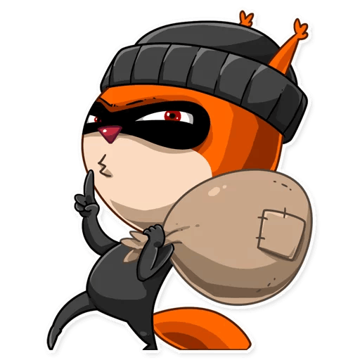 Villain Squirrel - Halloween iMessage stickers messages sticker-11