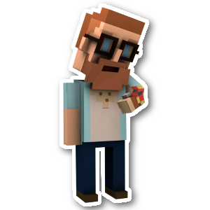 Blocky Farm messages sticker-3