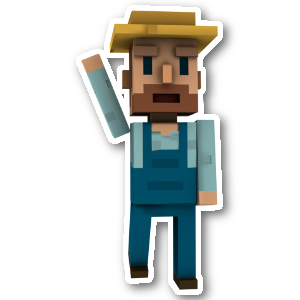 Blocky Farm messages sticker-4