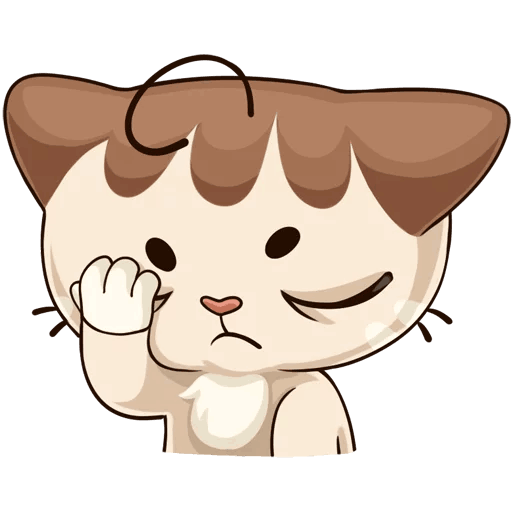 Oscar the cute kitten iMessage stickers messages sticker-7