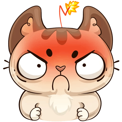 Oscar the cute kitten iMessage stickers messages sticker-3
