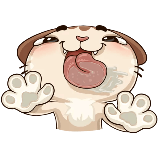 Oscar the cute kitten iMessage stickers messages sticker-9