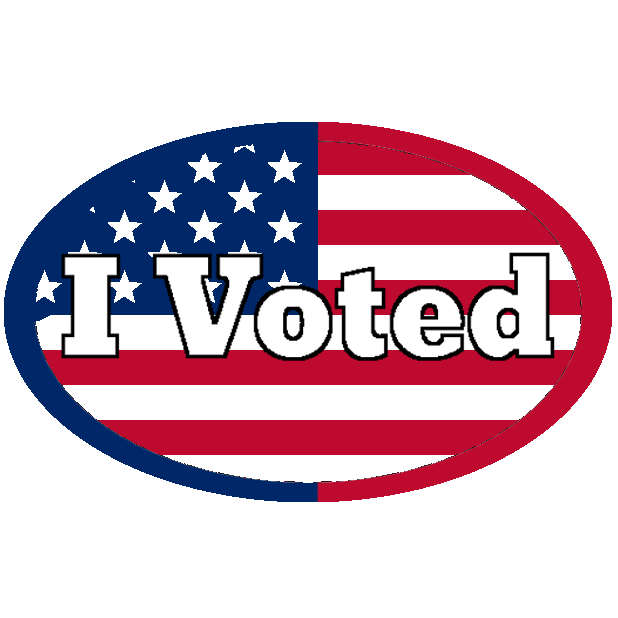 Look Mom, I Voted: Election Day Stickers messages sticker-3
