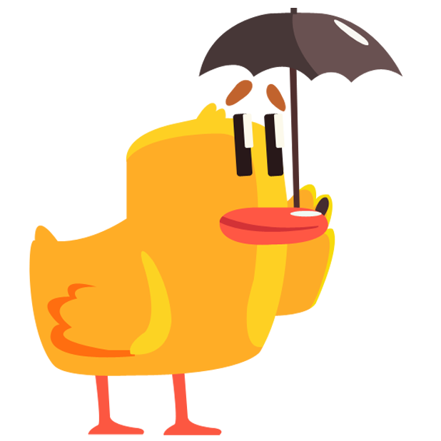 Duckmoji-duckling Emojis & Stickers for pet owners messages sticker-9