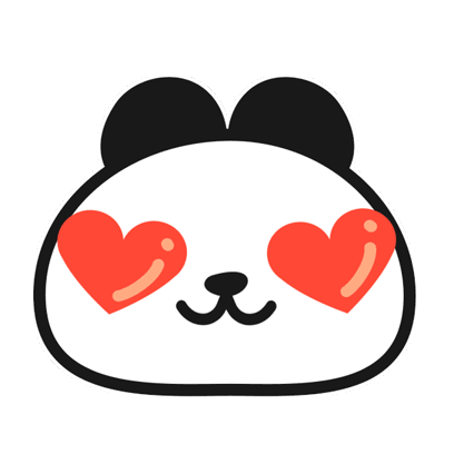 熊猫直播贴纸 messages sticker-0