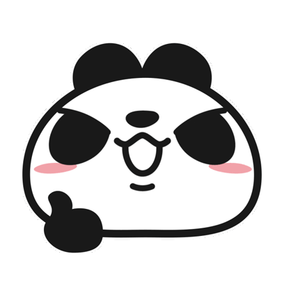 熊猫直播贴纸 messages sticker-7