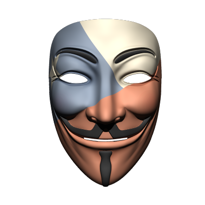 Anonymous Mask Stickers messages sticker-3
