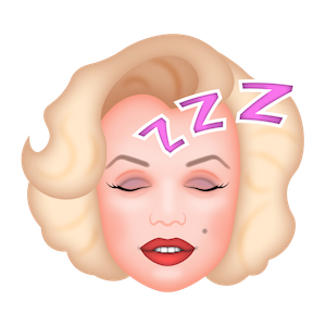 Marilyn Monroeji messages sticker-5
