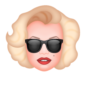Marilyn Monroeji messages sticker-8
