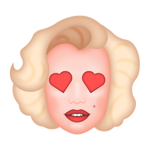 Marilyn Monroeji messages sticker-6