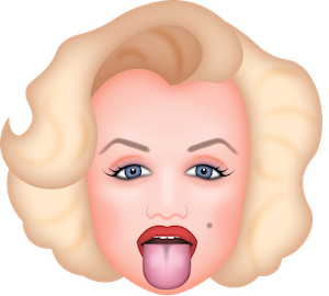 Marilyn Monroeji messages sticker-10