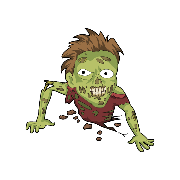 Zombie Stickers for iMessage messages sticker-11