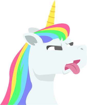 Unicorn Stickers Pack messages sticker-7