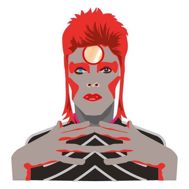 David Bowie Sticker Pack messages sticker-8
