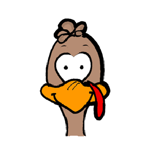 Chicken Cute Sticker messages sticker-5