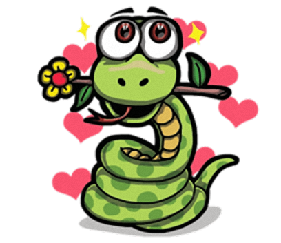 Funny Snake - Cute stickers for iMessage messages sticker-0