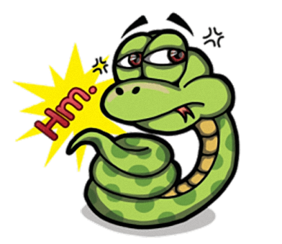 Funny Snake - Cute stickers for iMessage messages sticker-7