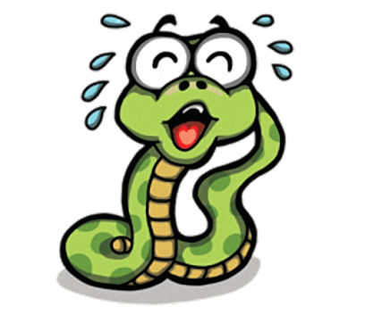 Funny Snake - Cute stickers for iMessage messages sticker-1