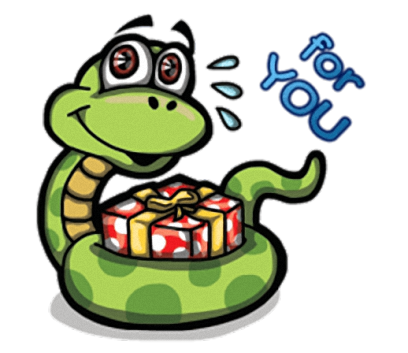 Funny Snake - Cute stickers for iMessage messages sticker-6