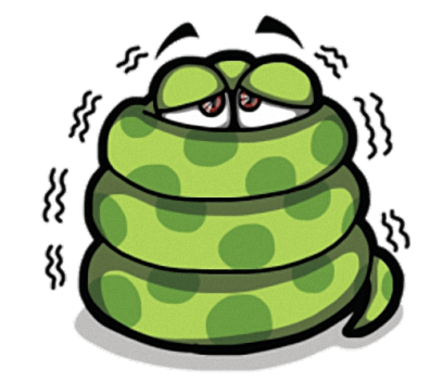 Funny Snake - Cute stickers for iMessage messages sticker-3