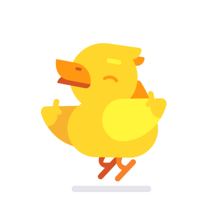 Duck Buddy - Animated Duck Stickers messages sticker-0