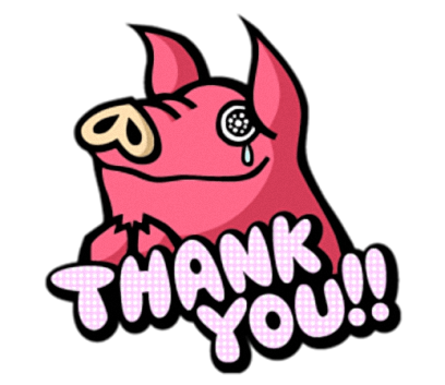Pinky Pig - Cute stickers for iMessage messages sticker-8