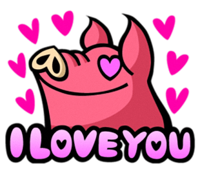 Pinky Pig - Cute stickers for iMessage messages sticker-2