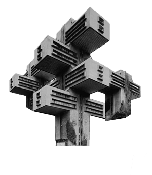 Brutalist Buildings messages sticker-2