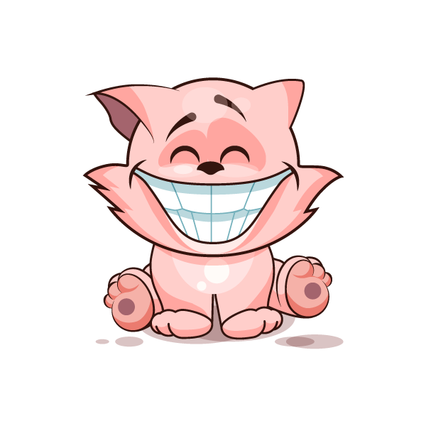 Adorable Cat Emoji Stickers messages sticker-1
