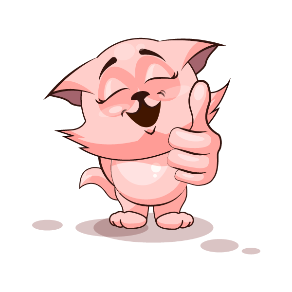 Adorable Cat Emoji Stickers messages sticker-3