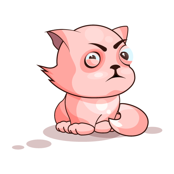 Adorable Cat Emoji Stickers messages sticker-5