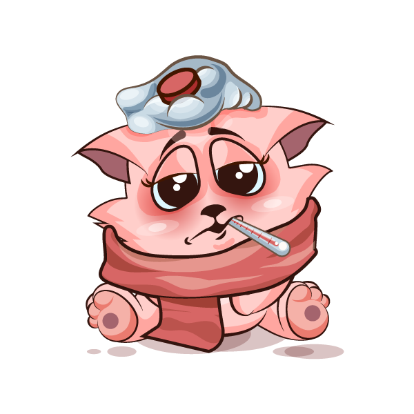 Adorable Cat Emoji Stickers messages sticker-6
