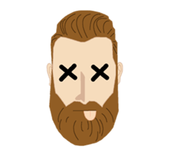 Bearded Hipster messages sticker-6