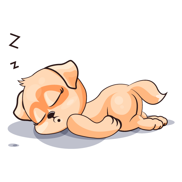 Adorable Dog Emoji Stickers messages sticker-5