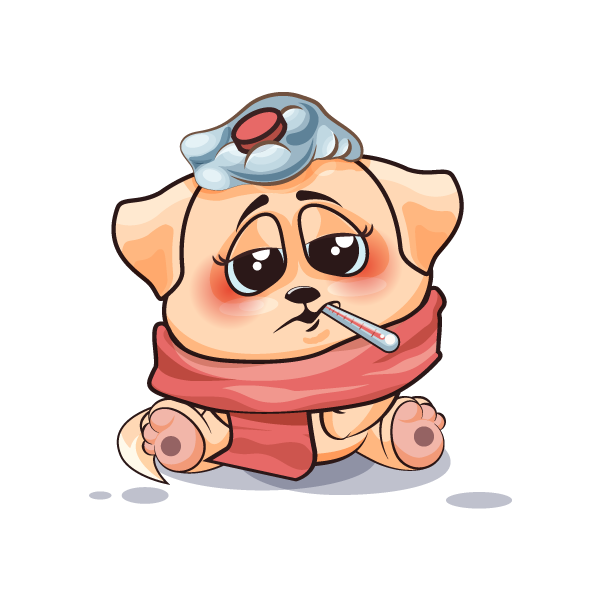 Adorable Dog Emoji Stickers messages sticker-11