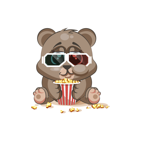 Adorable Bear Emoji Stickers messages sticker-11
