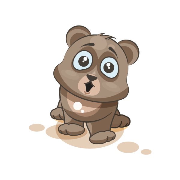 Adorable Bear Emoji Stickers messages sticker-6